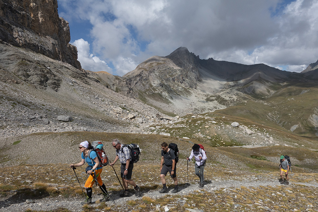 Grande Traversata delle Alpi 2019. Von Ponte Rabbioso bis Berserzio. 22. August 2019 - 1. September 2019. © Valérie Chételat