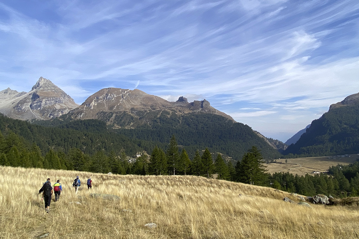 Auf Schmugglerpfaden, Furggubaeumluecke - Alpe Veglia - San Domenico, 23. - 24. September 2022 © Valerie Chetelat