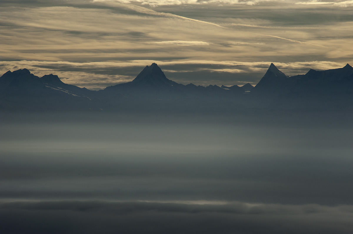 Berge vom Magglingen aus fotografiert © Alison Pouliot