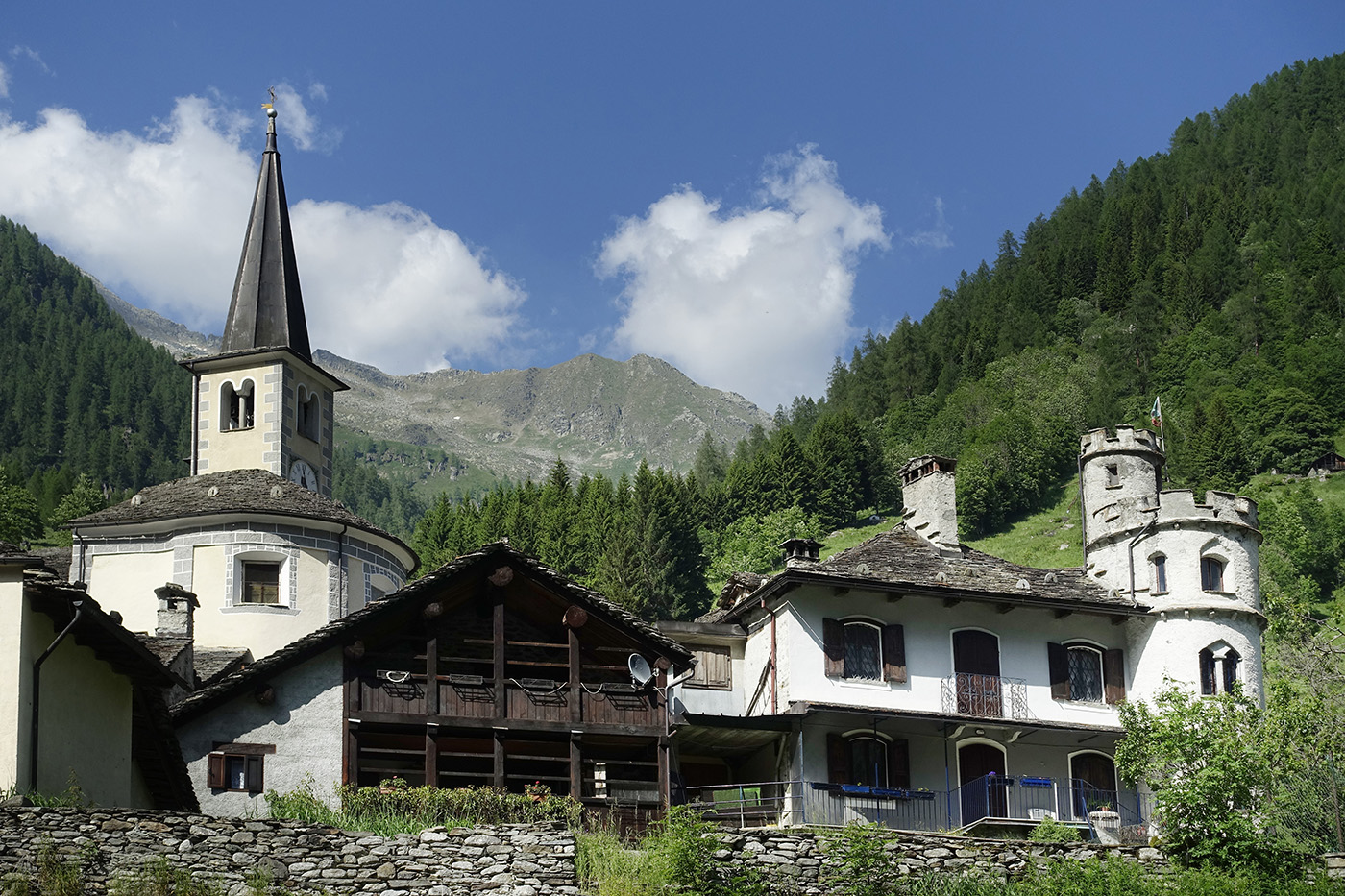 Grande Traversata delle Alpi, Alpe Baranca nach Carcoforo © Valerie Chetelat
