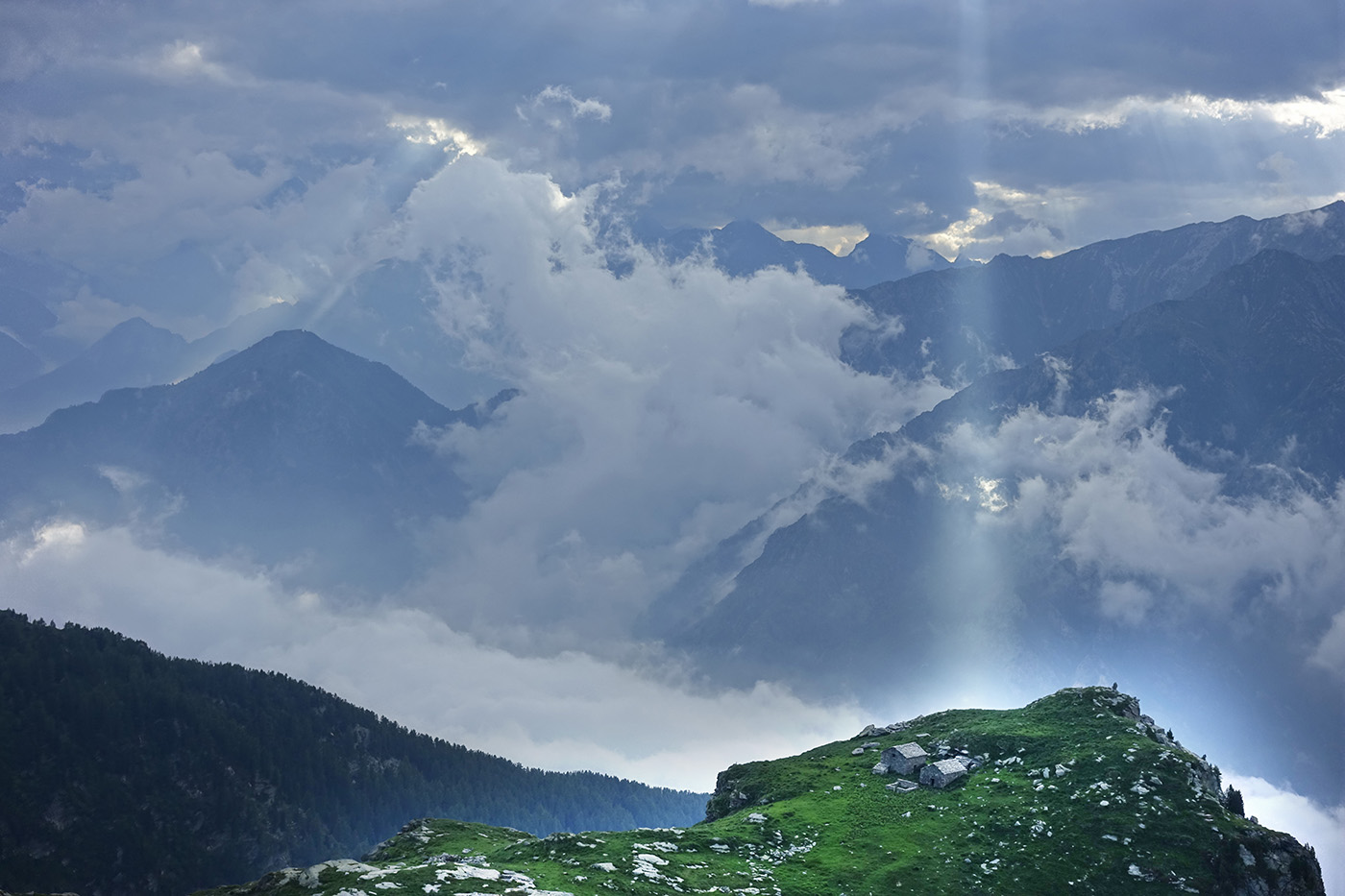 Rosazza bis Rifugio Coda, Grande Traversata delle Alpi © Valerie Chetelat